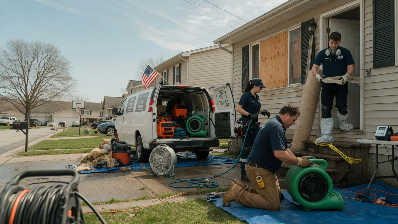 Water Damage Restoration in Lafayette, OH near me